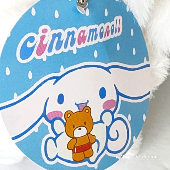 CINNAMOROLL 🐻‍❄️ Polar Bear Suit Sanrio Key Chain ☆》NWT《☆ - Picture 2 of 6